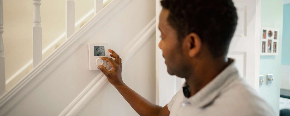 Man choosing a right home